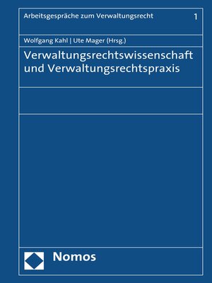 cover image of Verwaltungsrechtswissenschaft und Verwaltungsrechtspraxis